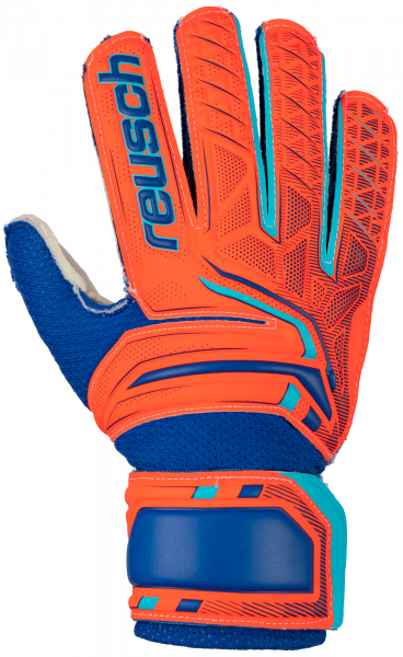 Reusch Attrakt SD Open Cuff Junior 5072515 2290 blue orange front